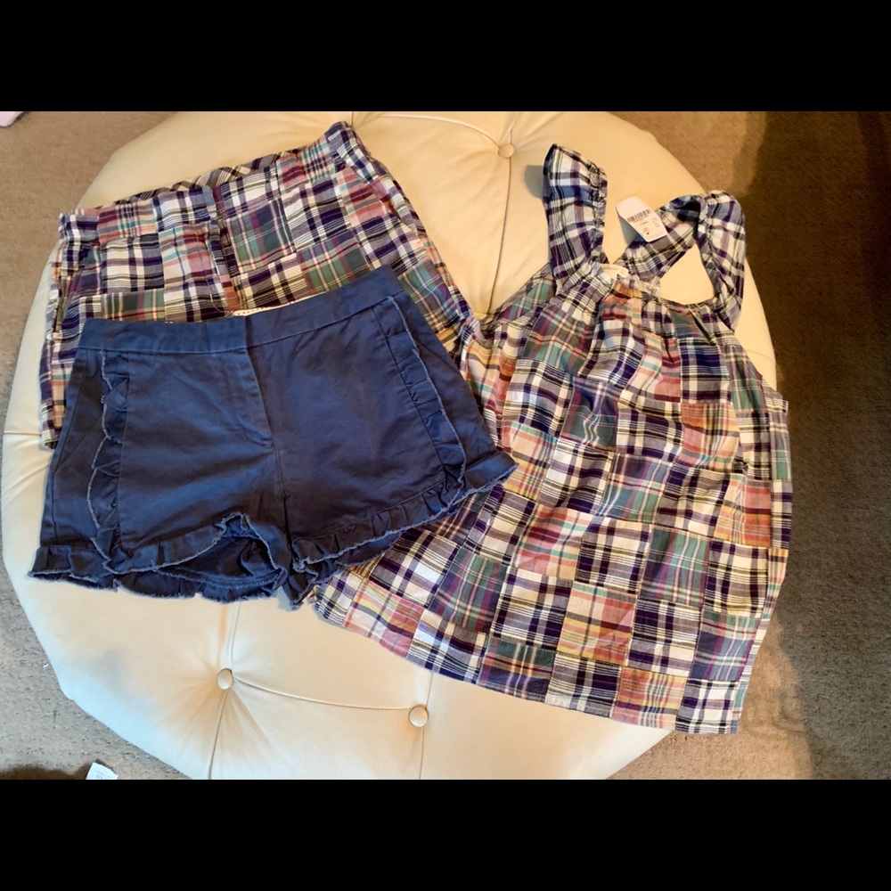 Crew Cuts girls size 16 shorts and top